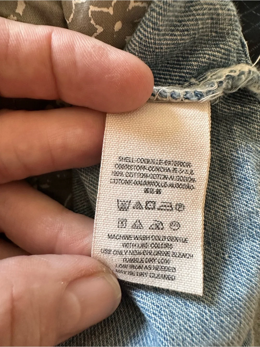 Free People Light Wash Denim Trucker Jacket - Picture 10 of 11